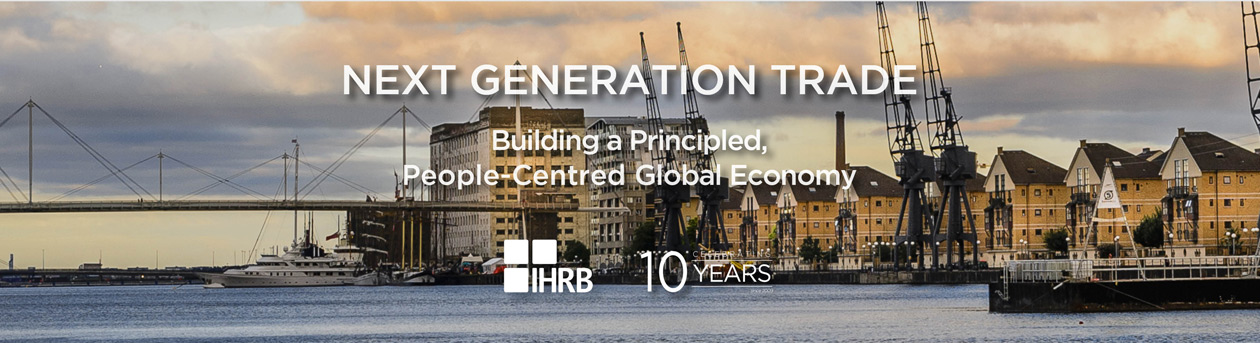 Next Generation Trade, Building a Principled, People-Centred Global Economy