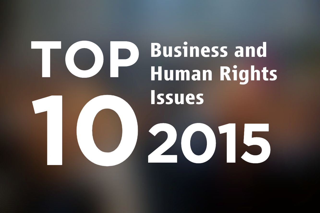 Top Ten Issues in 2015