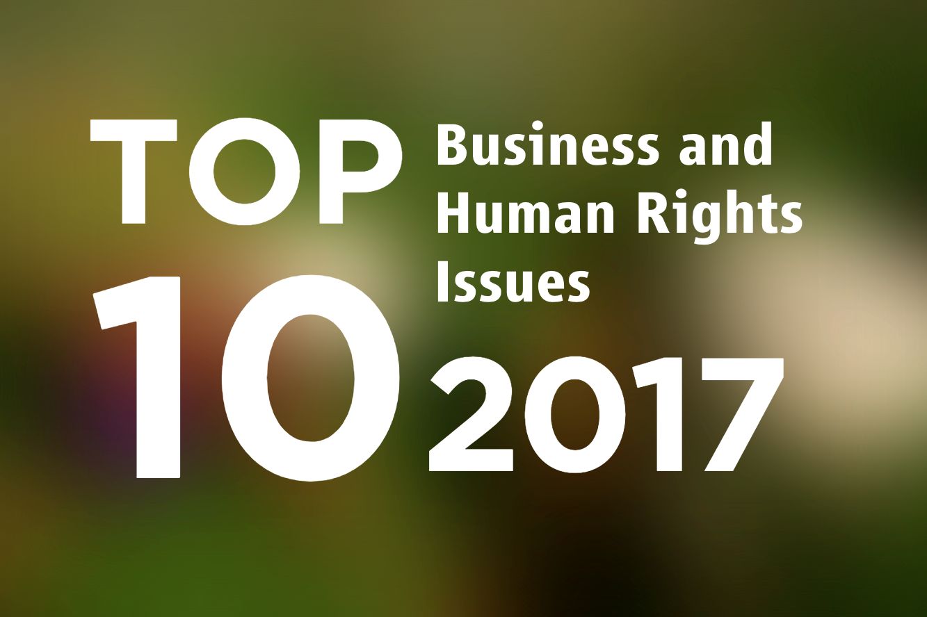 Top 10 Issues  Institute for Human Rights and Business