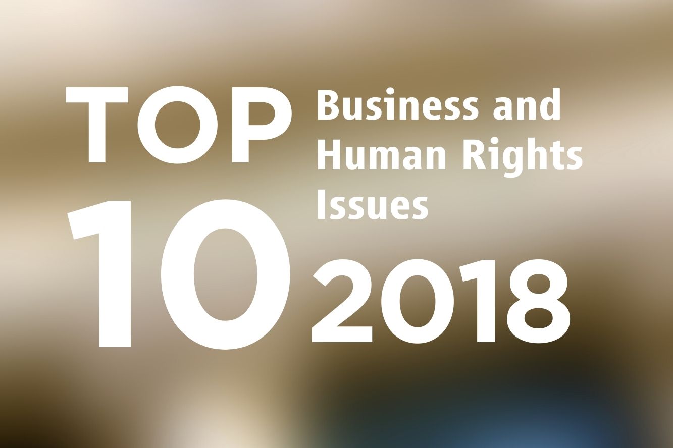 Top Ten Issues in 2018