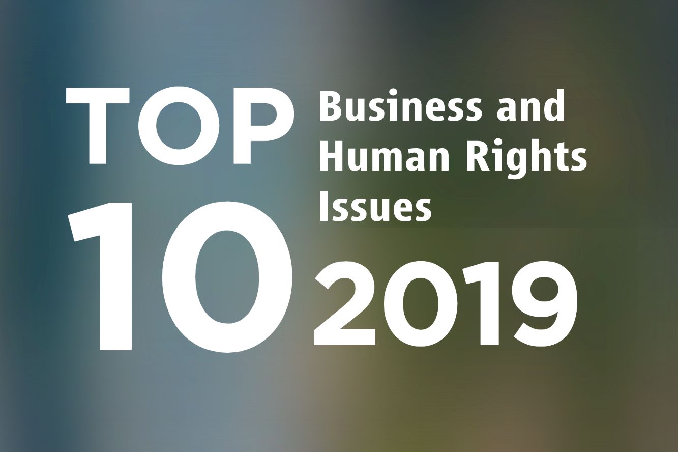Top Ten Issues in 2019